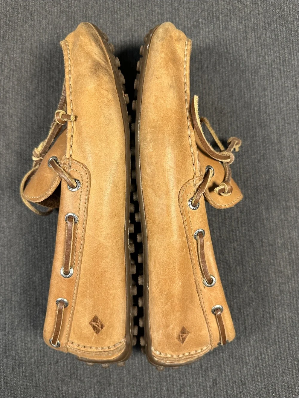 Sperry Men's Hamilton Driver 1-Eye Mocs Men's Size 11 M Leather Boat Shoes Tan